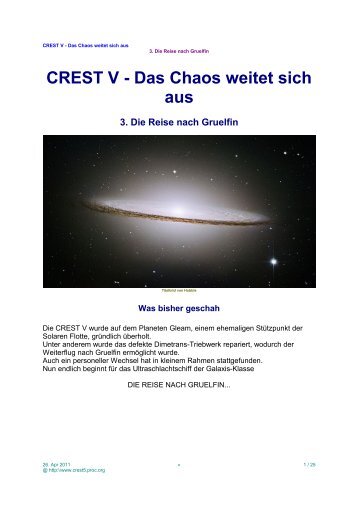 3. Die Reise nach Gruelfin - Crest V