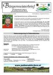 Bürgermeisterbrief 5-2009 (1,64 MB) - Pabneukirchen