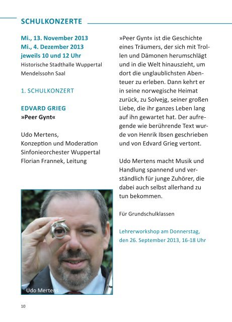 OHRENKITZEL - Sinfonieorchester Wuppertal