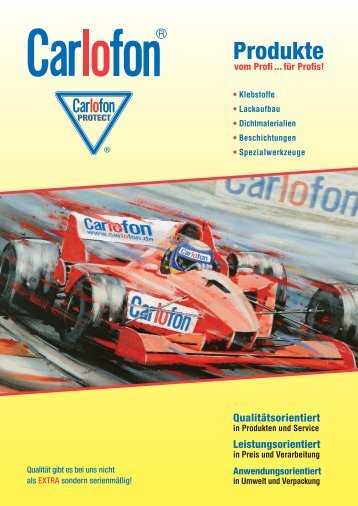 Produktkatalog 2012 - Carlofon Protect