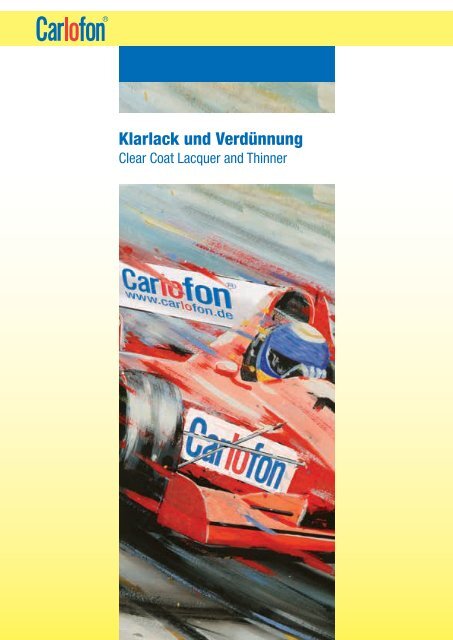 Produktkatalog 2012 - Carlofon Protect