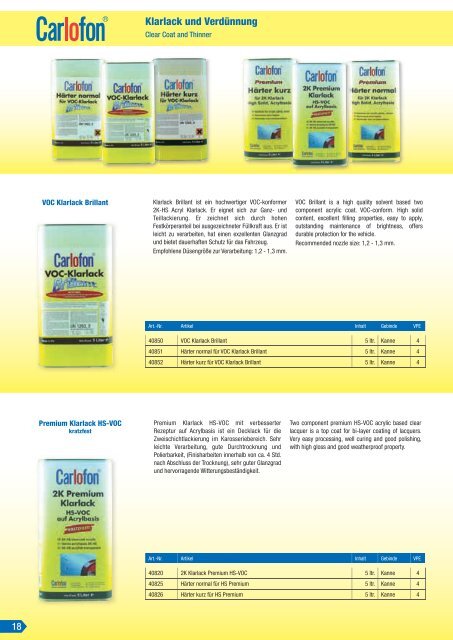 Produktkatalog 2012 - Carlofon Protect