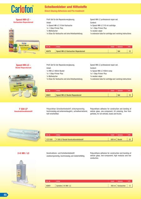 Produktkatalog 2012 - Carlofon Protect