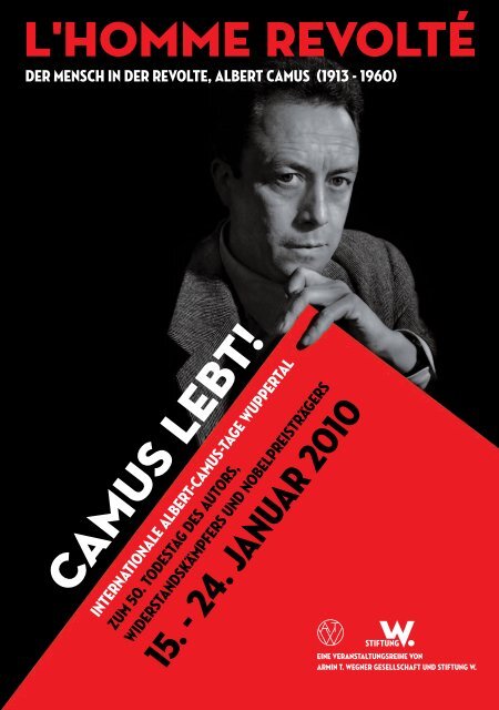 L'homme revolté Camus lebt!