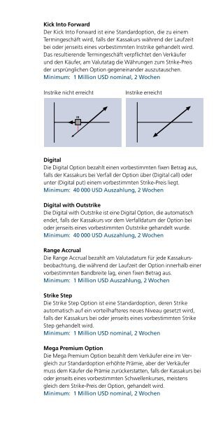 Produkteliste Der Schlüssel zu exotischen Devisen- optionen