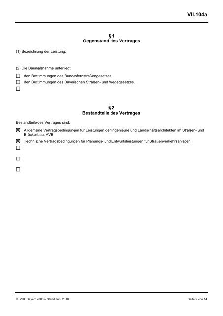 VHB HOCHBAU - Ausgabe März 2012 - VergabeBrief.de