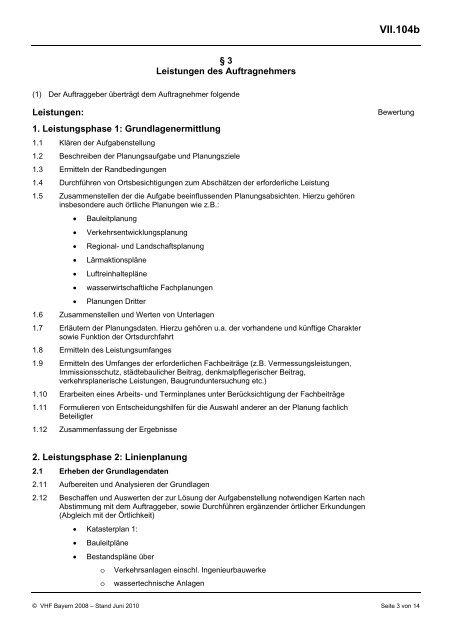 VHB HOCHBAU - Ausgabe März 2012 - VergabeBrief.de