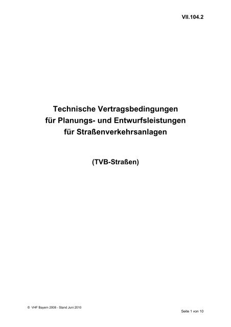 VHB HOCHBAU - Ausgabe März 2012 - VergabeBrief.de