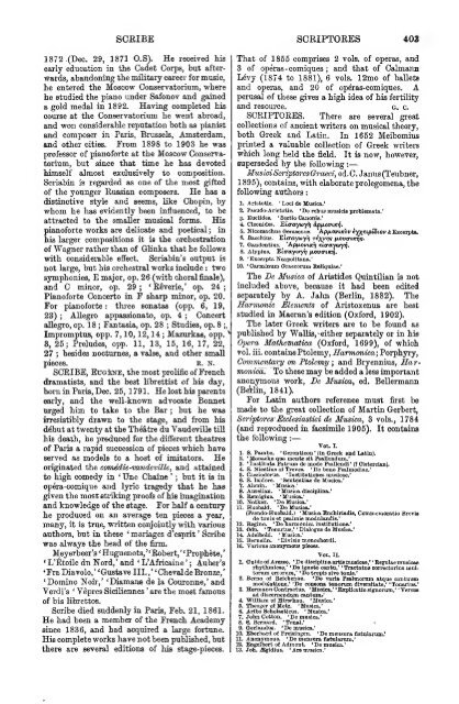 Grove's dictionary of music and musicians