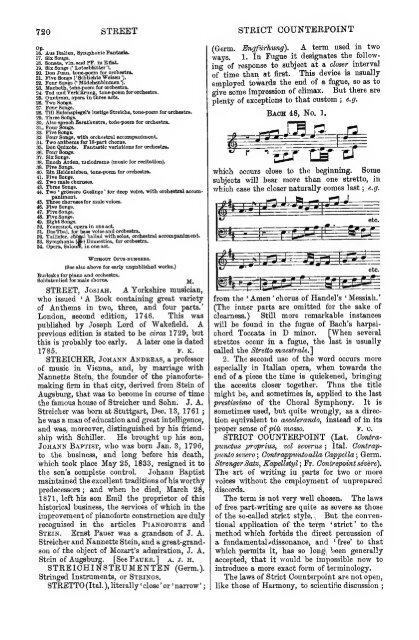 Grove's dictionary of music and musicians