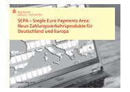 SEPA-Präsentation für Firmenkunden - Sparkasse Coburg ...