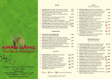 Speisekarte - Khao-Gäng.de