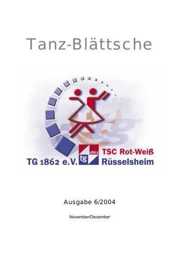 Ausgabe 6/2004 - TSC Rot-Weiß Rüsselsheim