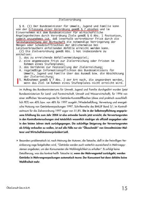 Studie - Mehrweg