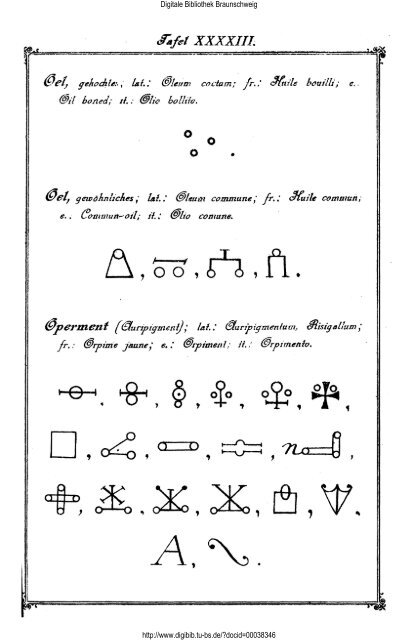 Die Geheimsymbole der Alchymie, Arzneikunde und Astrologie des ...