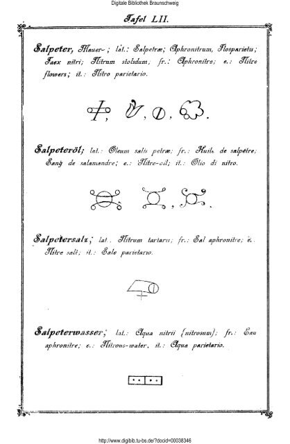 Die Geheimsymbole der Alchymie, Arzneikunde und Astrologie des ...