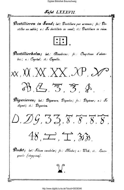 Die Geheimsymbole der Alchymie, Arzneikunde und Astrologie des ...