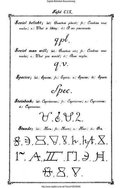 Die Geheimsymbole der Alchymie, Arzneikunde und Astrologie des ...