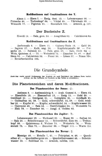 Die Geheimsymbole der Alchymie, Arzneikunde und Astrologie des ...