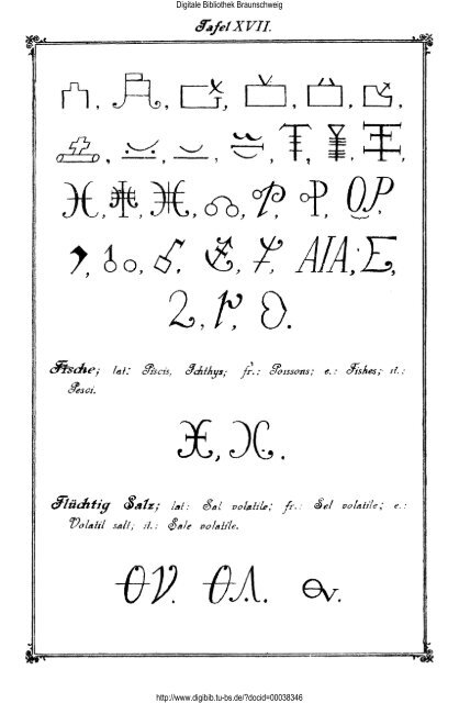 Die Geheimsymbole der Alchymie, Arzneikunde und Astrologie des ...