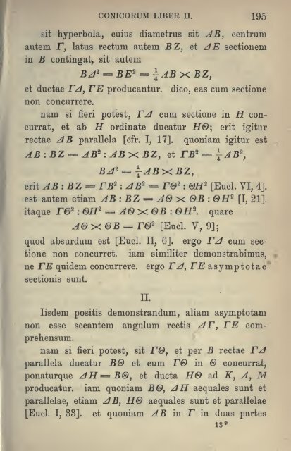 Apollonii Pergaei quae graece exstant cum ... - Wilbourhall.org