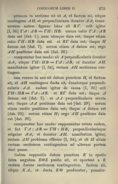 Apollonii Pergaei quae graece exstant cum ... - Wilbourhall.org