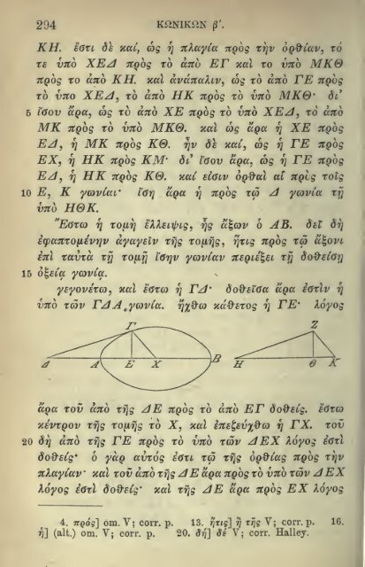 Apollonii Pergaei quae graece exstant cum ... - Wilbourhall.org