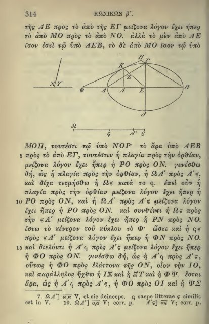 Apollonii Pergaei quae graece exstant cum ... - Wilbourhall.org