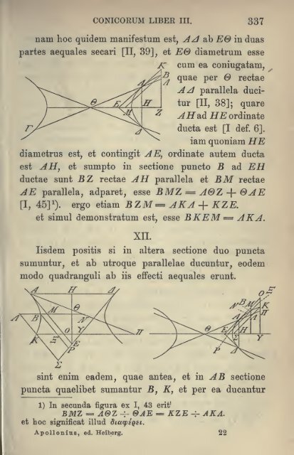 Apollonii Pergaei quae graece exstant cum ... - Wilbourhall.org