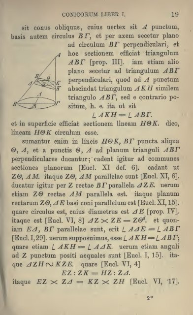 Apollonii Pergaei quae graece exstant cum ... - Wilbourhall.org