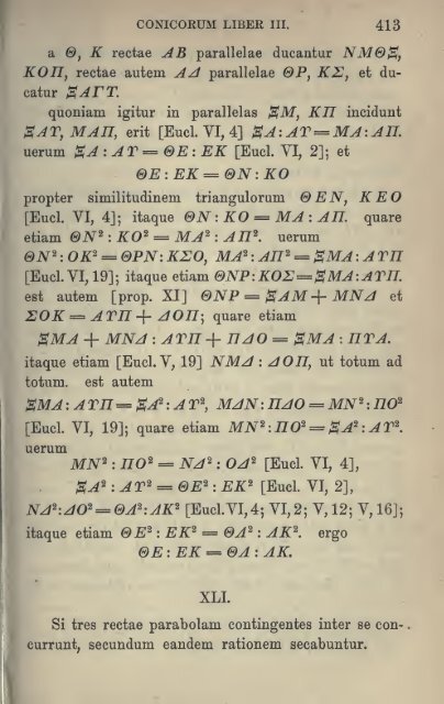 Apollonii Pergaei quae graece exstant cum ... - Wilbourhall.org