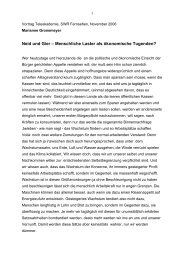 Neid und Gier – Menschliche Laster als ökonomische Tugenden?