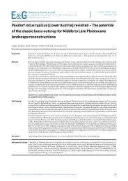 Paudorf locus typicus (Lower Austria) revisited ... - GEO-LEO e-docs