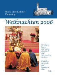 weihnachtspfarrbrief_2006.pdf - Maria Himmelfahrt Kaufering