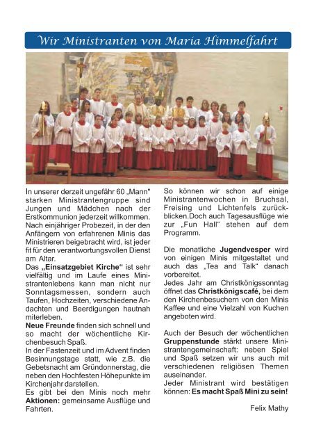 weihnachtspfarrbrief_2006.pdf - Maria Himmelfahrt Kaufering