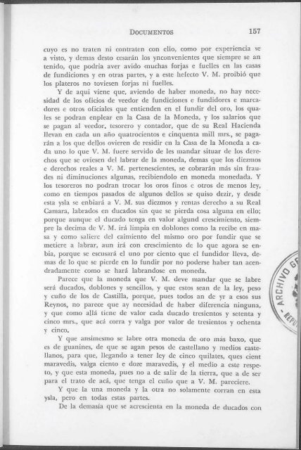 Documentos para la Historia de la Moneda Provincial de la ... - BAGN