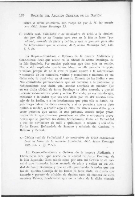 Documentos para la Historia de la Moneda Provincial de la ... - BAGN