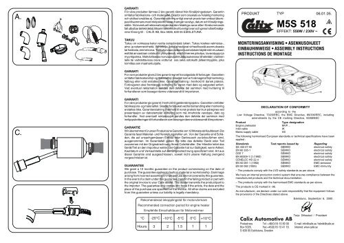 M5S 518 - Calix