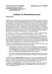 Leitfaden für Baustellenpersonal - Baden-Württemberg