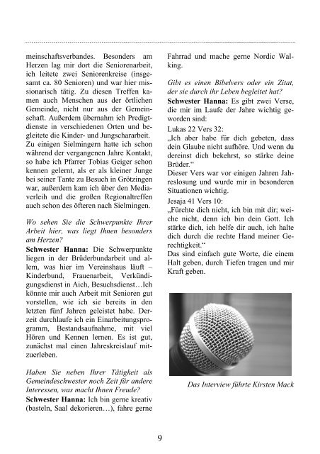 September - Evangelische Kirchengemeinde Sielmingen