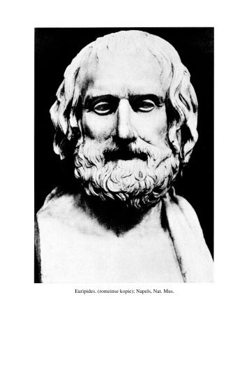 Euripides. (romeinse kopie); Napels, Nat. Mus. - Tresoar
