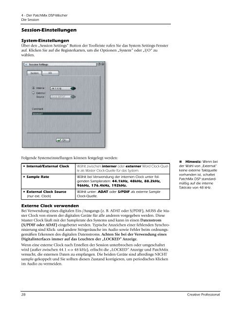 E-MU 1616/1616m CardBus Digitales Audiosystem - Creatives Site