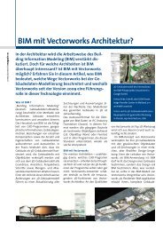 BIM mit Vectorworks Architektur? - ComputerWorks