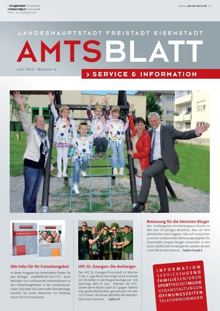 6. Ausgabe 18.6.13 - Eisenstadt