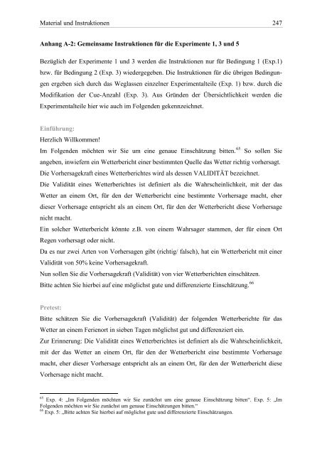 Das Streben nach Konsistenz im Entscheidungsprozess