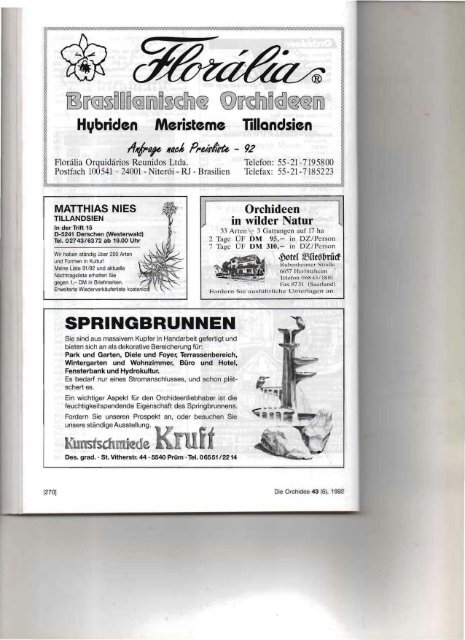 JAHRGANG 43 HEFT 6 NOVErviBER/OEZEMBER 1992