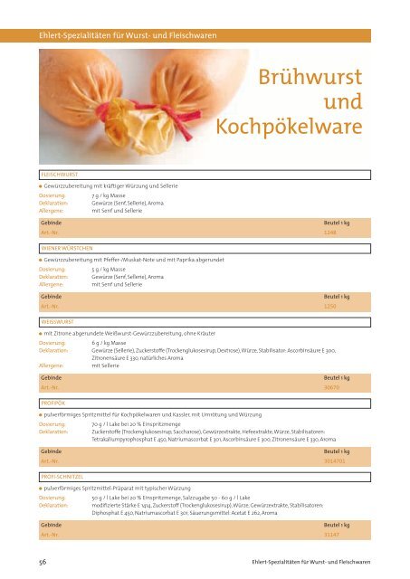 Der Katalog zum Download - Gustav Ehlert GmbH & Co. KG