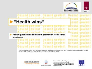 2.3-4: "Health wins" - HPH-Conference