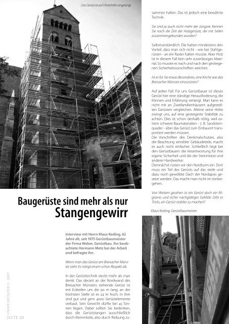 Stangengewirr - Unser Münster