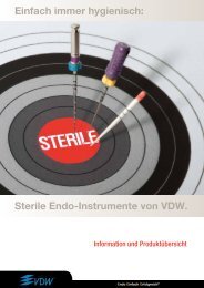 Sterile Endo-Instrumente - Vdw-dental.com
